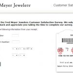 www.fmjfeedback.com Fred Meyer Jewelers Survey