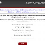 www.hardrocksurvey.com Hard Rock Café Survey