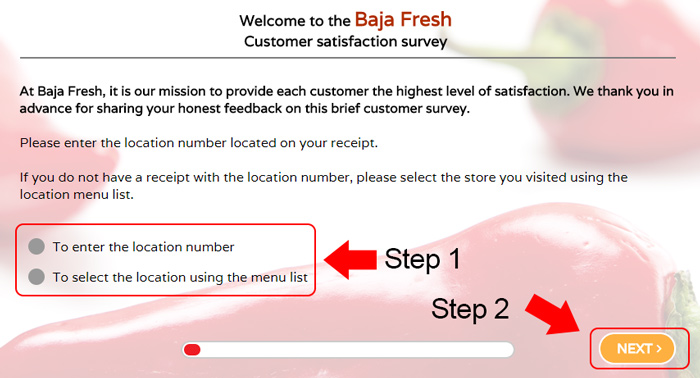baja fresh customer survey