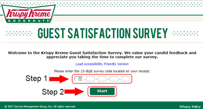 krispy kreme customer survey